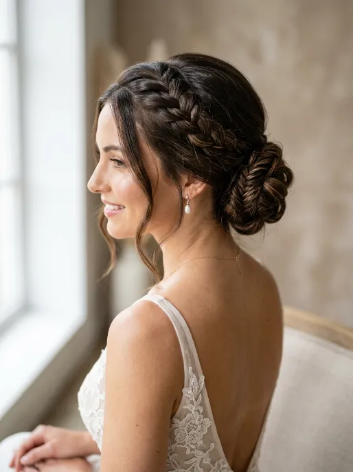 12. Braided Bun