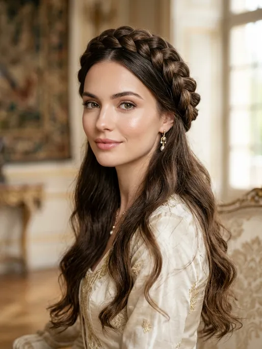 9. Braided Crown