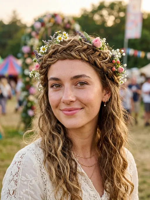 3. Braided Crown