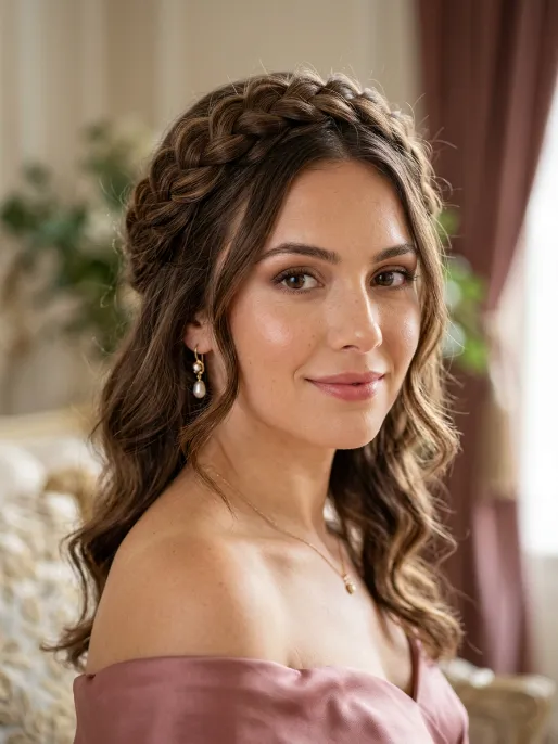 9. Braided Crown