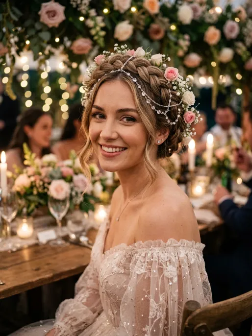 7. Braided Crown
