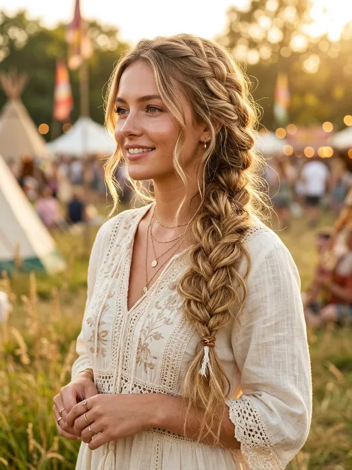 1. Classic Boho Braid