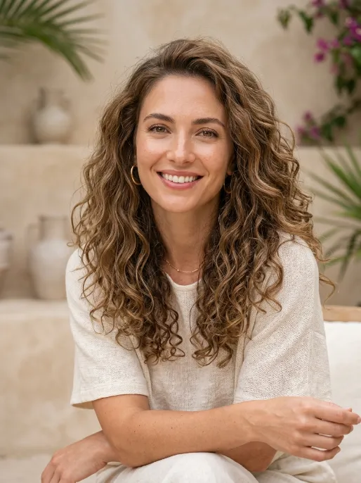 12. Curly Beach Waves
