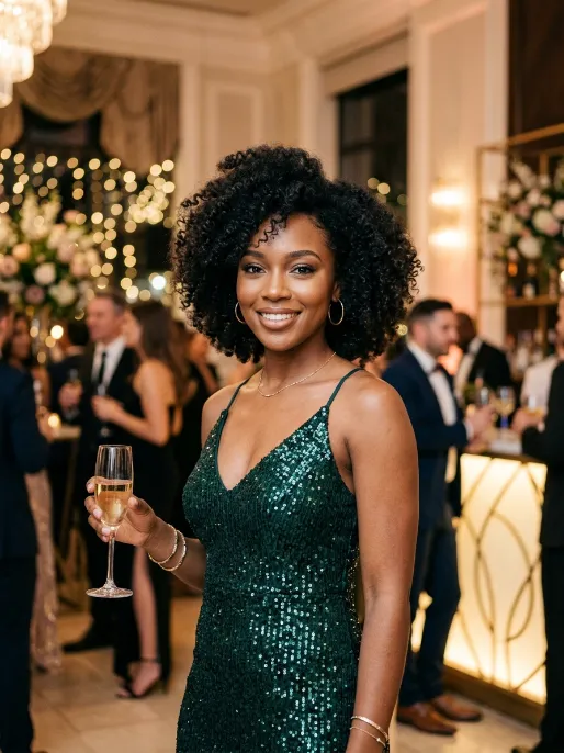 22. Curly Bob with Extra Volume