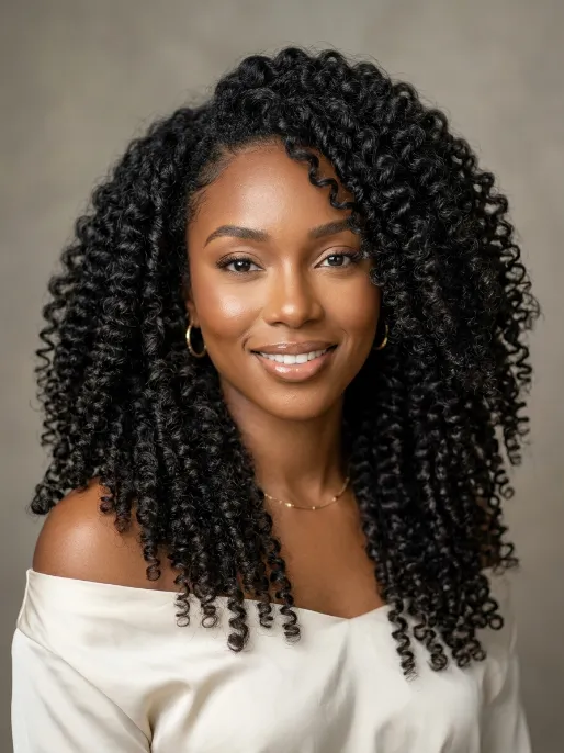 9. Curly Twist Out