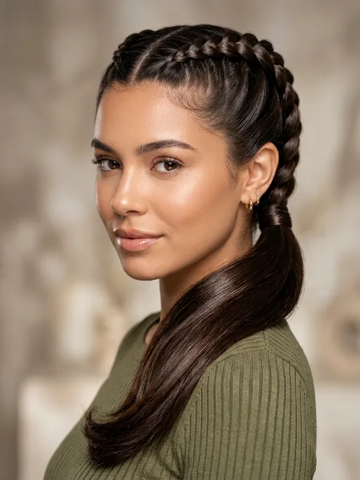 7. Double Dutch Braids