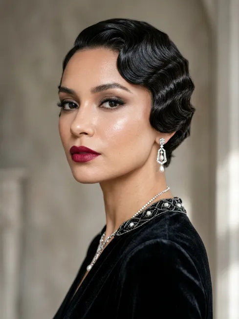 16. Finger Waves