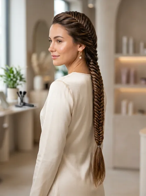 4. Fishtail Braid