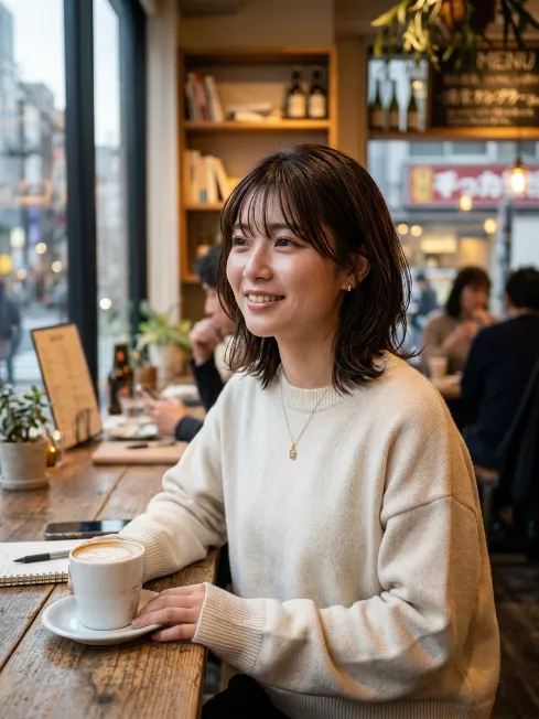 3. Layered Bob with Bangs