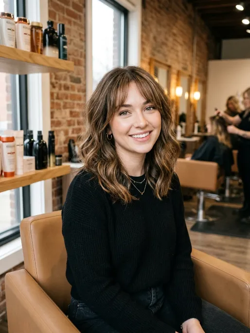 10. Lob with Bangs