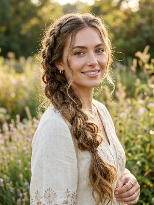 17. Loose Boho Braid