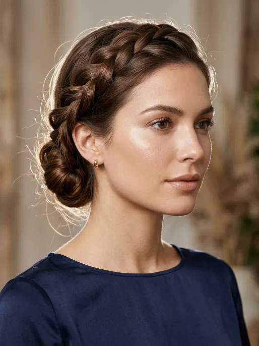 28. Low Crown Braid