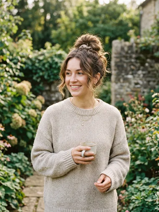 9. Messy Top Knot