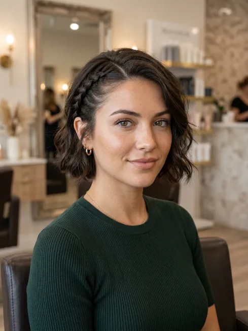 12. Mini French Braid