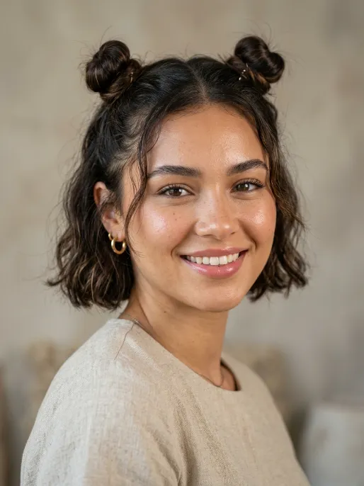 3. Mini Space Buns
