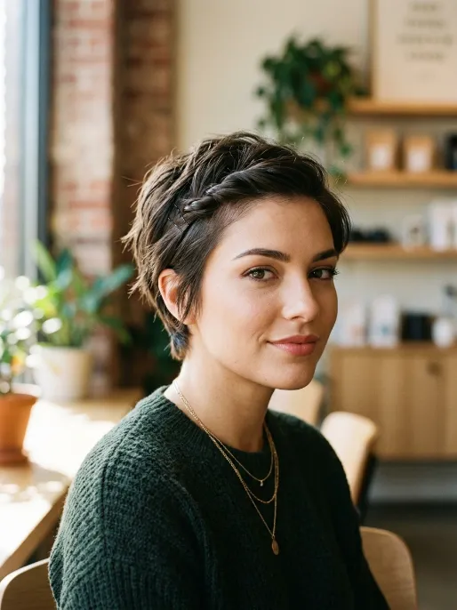 20. Pixie with Twisted Front Section