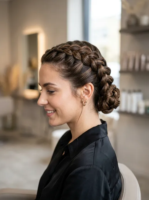 15. Reverse French Braid