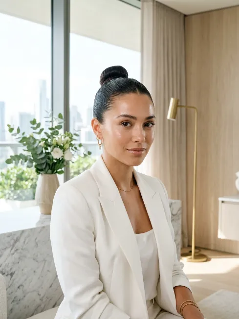 14. Sleek High Bun