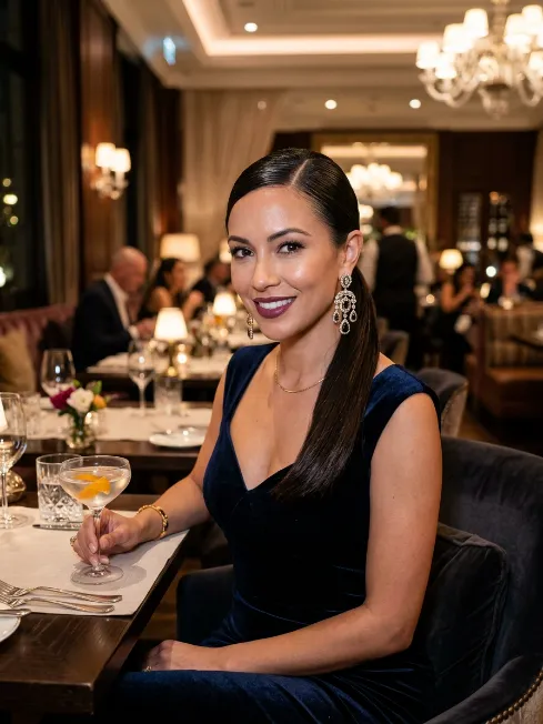 10. Sleek Low Ponytail