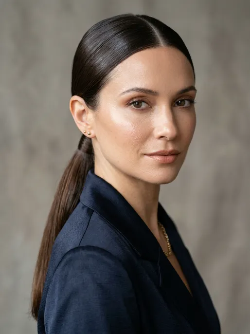 8. Sleek Low Ponytail with Wrap