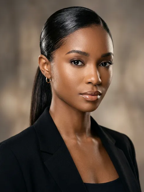 17. Slicked Back Ponytail