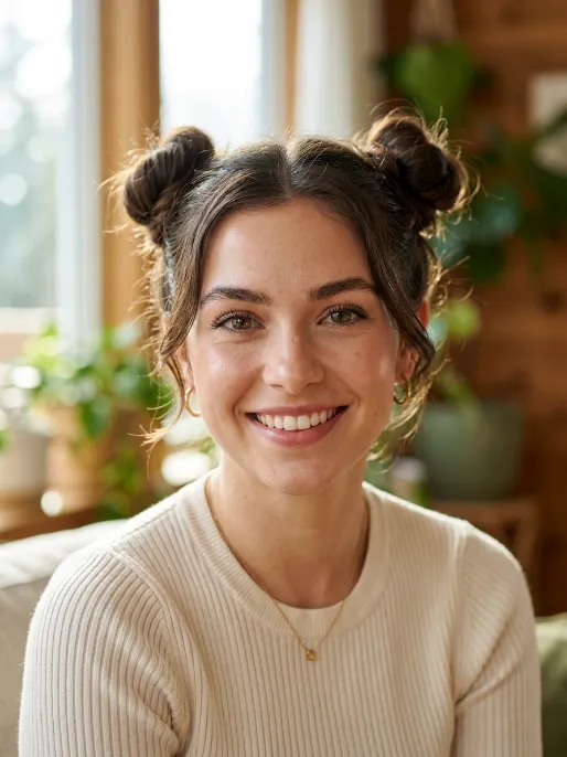 7. Space Buns