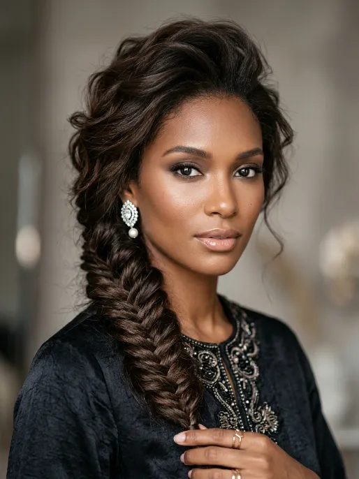 19. Textured Fishtail Braid