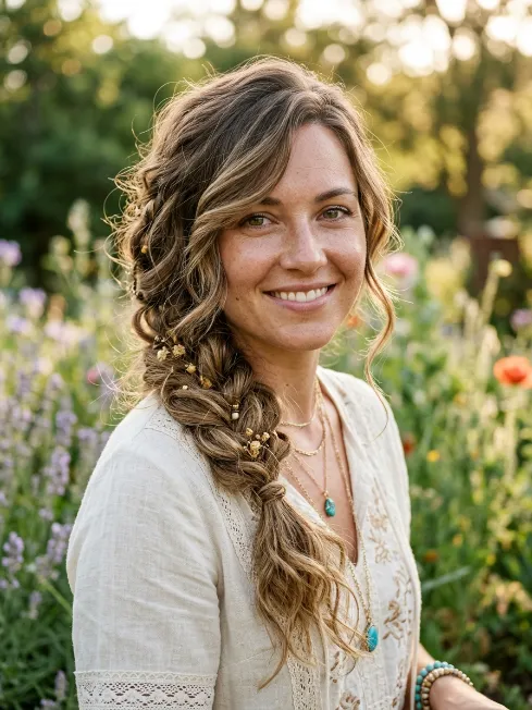 12. Textured Side Braid