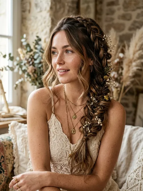 14. Twisted Boho Braid