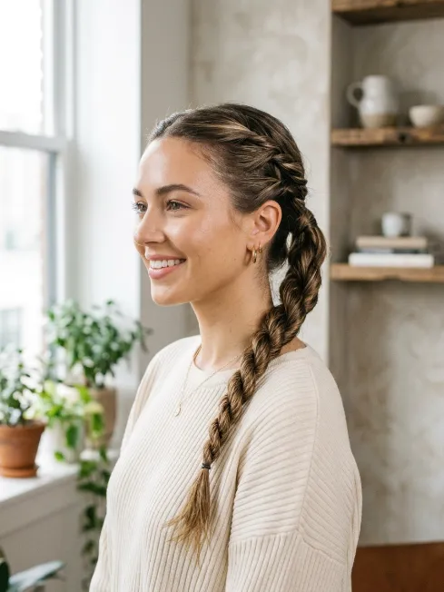 17. Twisted Ponytail