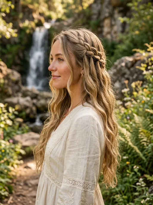6. Waterfall Braid