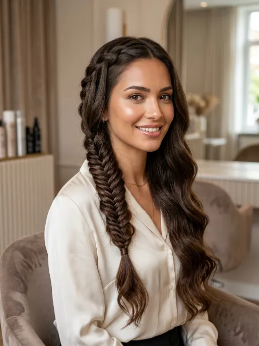 9. Waterfall Fishtail Combo