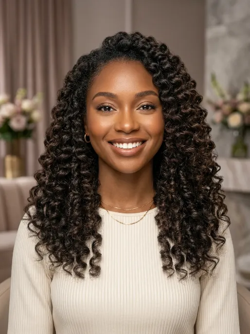 22. Wavy Twist Out Style